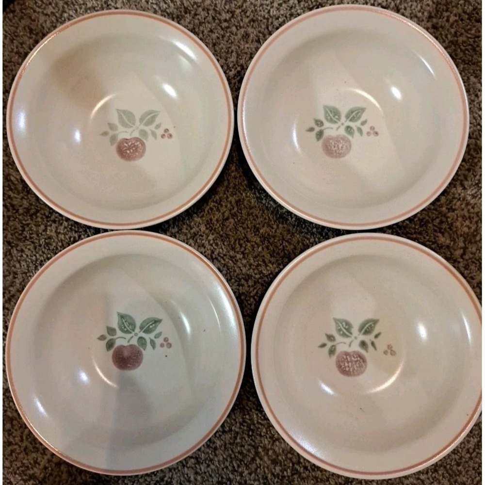 Pfaltzgraff Garden Grove Coupe Cereal Bowls (set of 5)